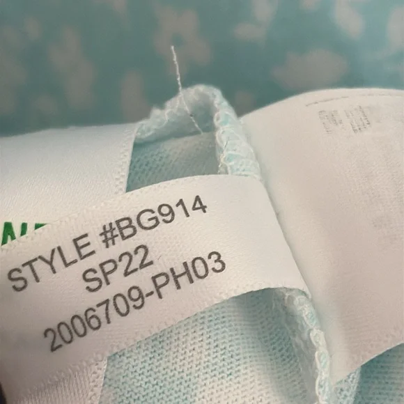 J. Crew Factory Printed knit tie-waist midi dress ditsy floral tiered size xl - Picture 11 of 13